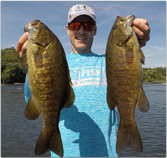 Creek Fishing for Smallmouth Bass - Jades Jigs and Trout Tickler